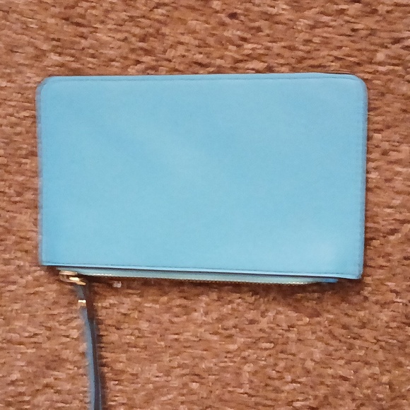 Kate Spade blue wristlet wallet - Picture 5 of 9